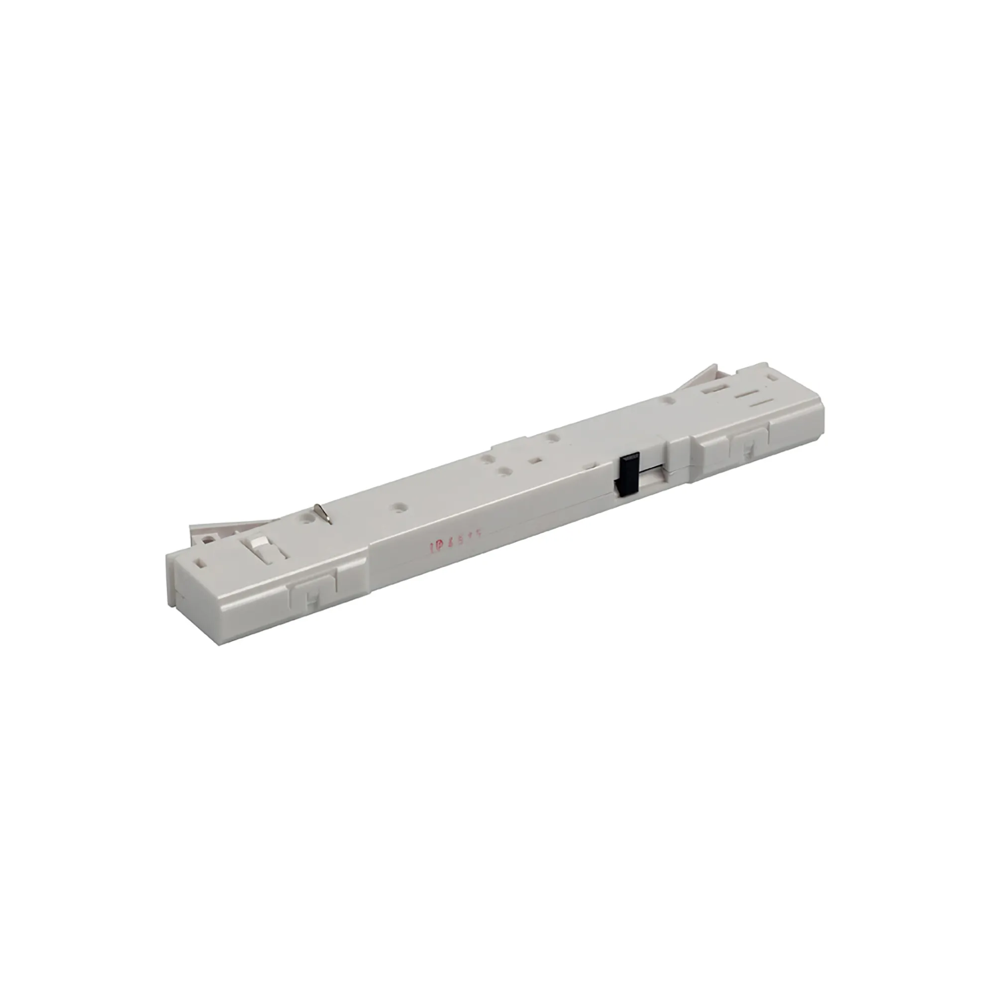 In-Trac Adapter 3 Circ. Track, 6A Induct/ Resist Load Screwless Connection Data Bus 555 1 6533 1  Eutrac Adapters & Components-White